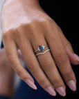 Noa Blue Topaz Ring