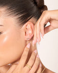 Tori model earrings