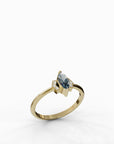 Noa Blue Topaz Ring