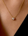 solitaire necklace