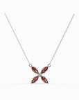 Marquise ruby necklace