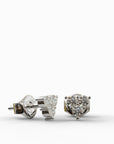 3 Diamond Earrings