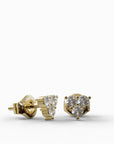 3 Diamond Earrings