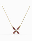 Marquise ruby necklace