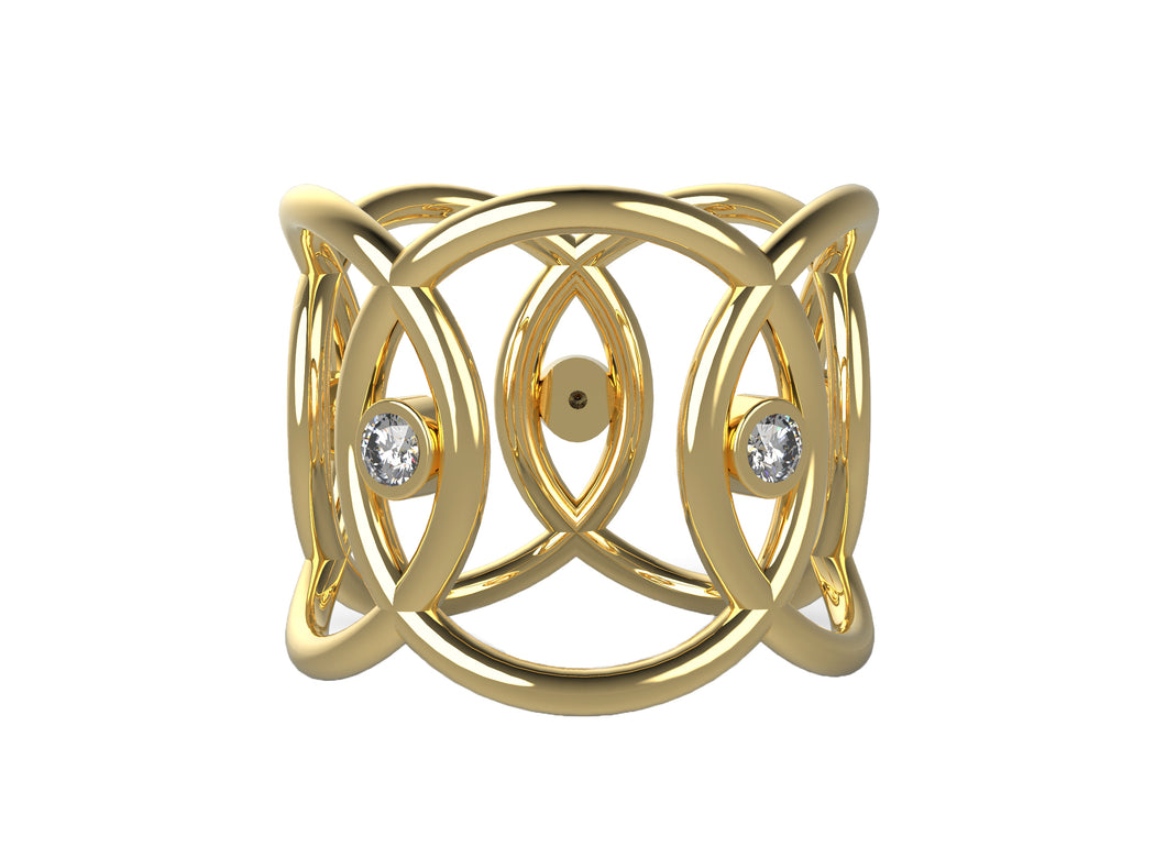 טבעת דגם Monaco